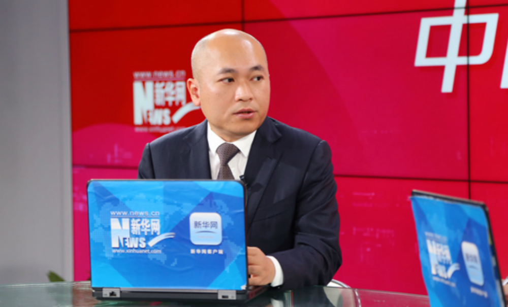 金輝集團(tuán)執(zhí)行總裁陳朝榮做客新華網(wǎng)