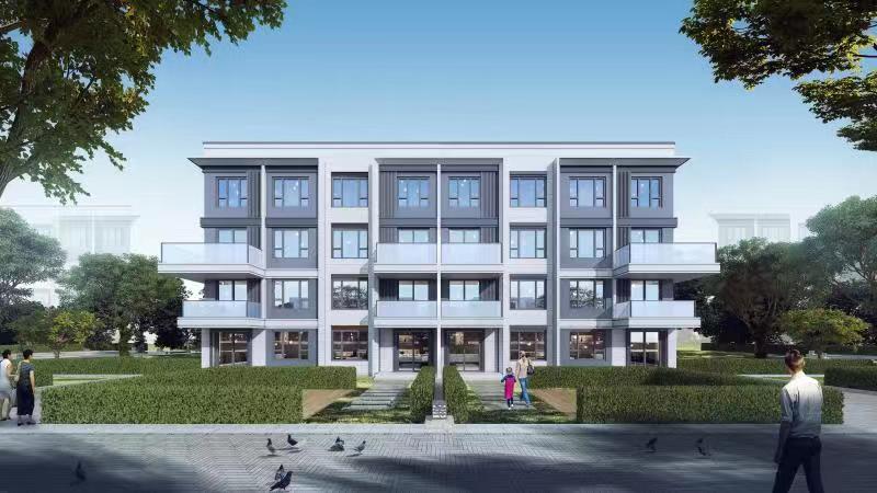 金輝輝逸云庭疊墅效果圖